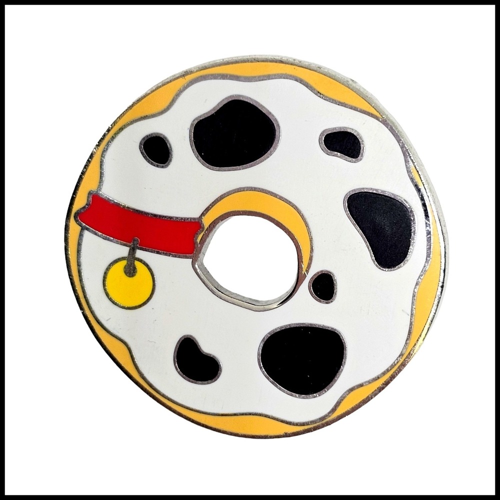 Disney Trading Pin 06590 Dalmatian Character Donut - 101 Dalmatians